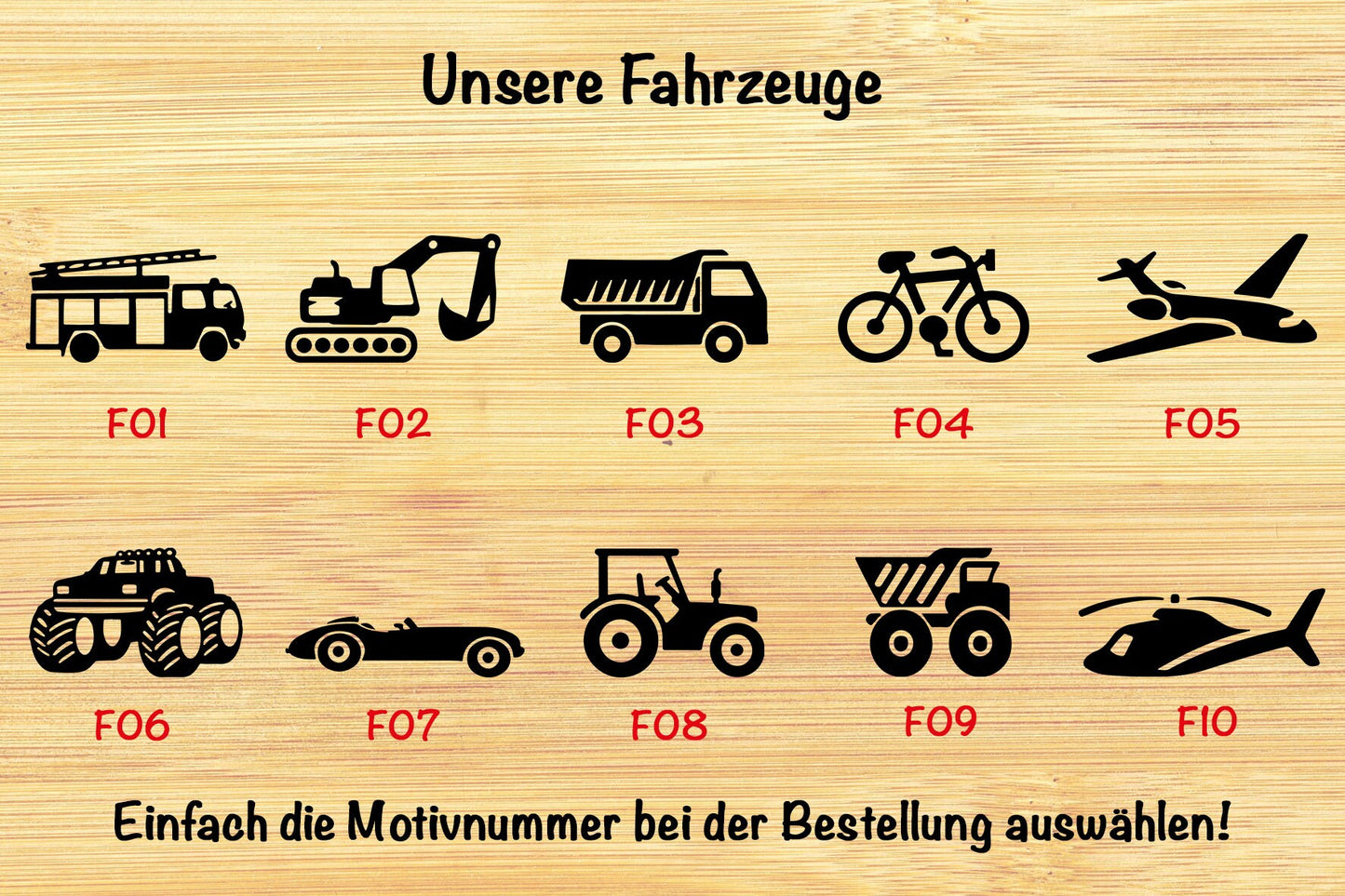 Stiftebox personalisiert aus Holz, Wunschmotiv und Name, Stiftehalter, Geschenk, für Einschulung, Kinder, Geburtstag