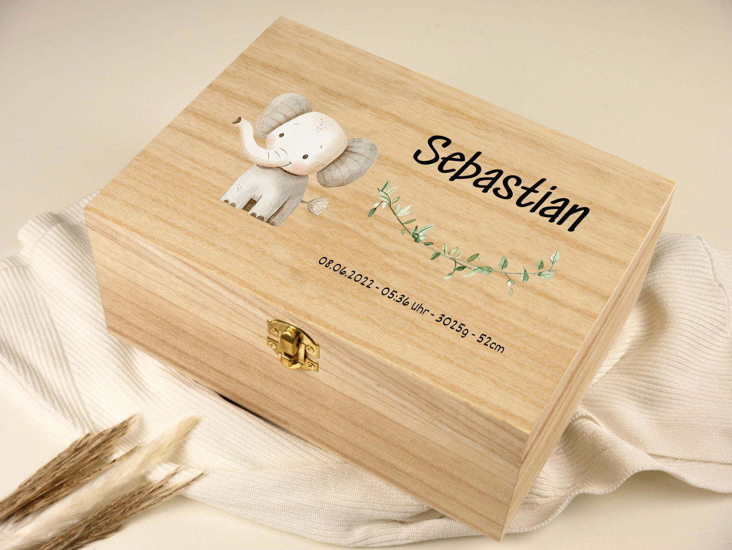 Erinnerungskiste, Erinnerungskiste Baby, Geschenk Geburt, Erinnerungsbox Baby, Taufgeschenk, Personalisiertes Geschenk Baby,Aufbewahrungsbox